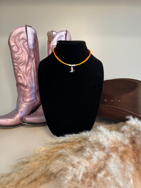 Cowgirl Sunset Choker Necklace