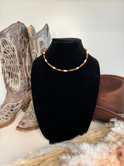 Retro Country Choker Necklace