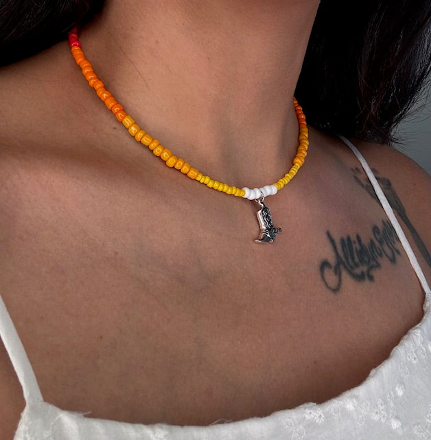 Cowgirl Sunset Choker Necklace