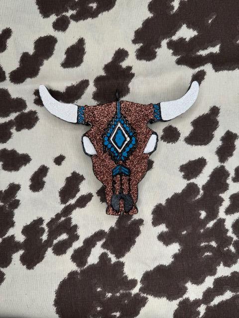 Aztec Bull Car Freshie